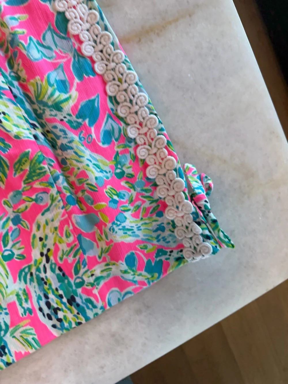 LILLY PULITZER Mila Shift Dress in Multi Snap Back Sz 14 - Picture 4 of 7